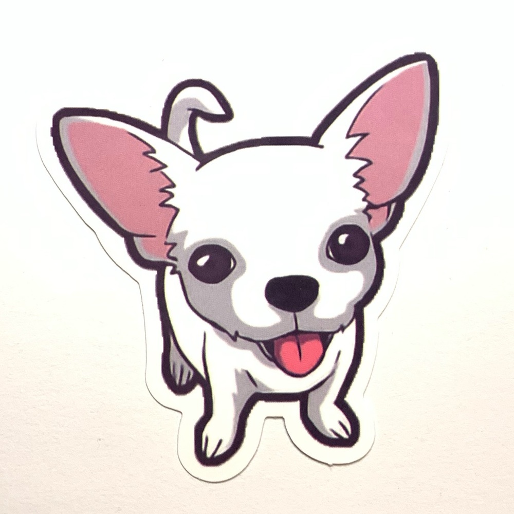 Chihuahua Vinyl Sticker